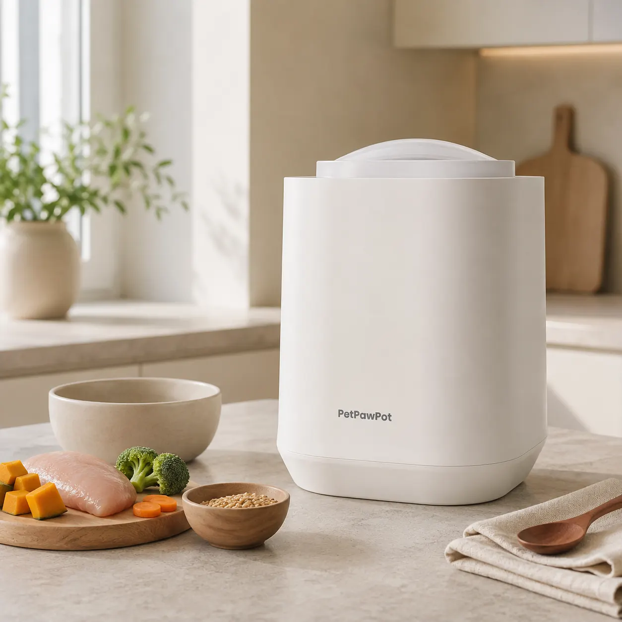 The PetPawPot smart fresh meal maker for retail and distribution partners