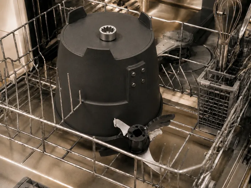 Dishwasher-safe pot
