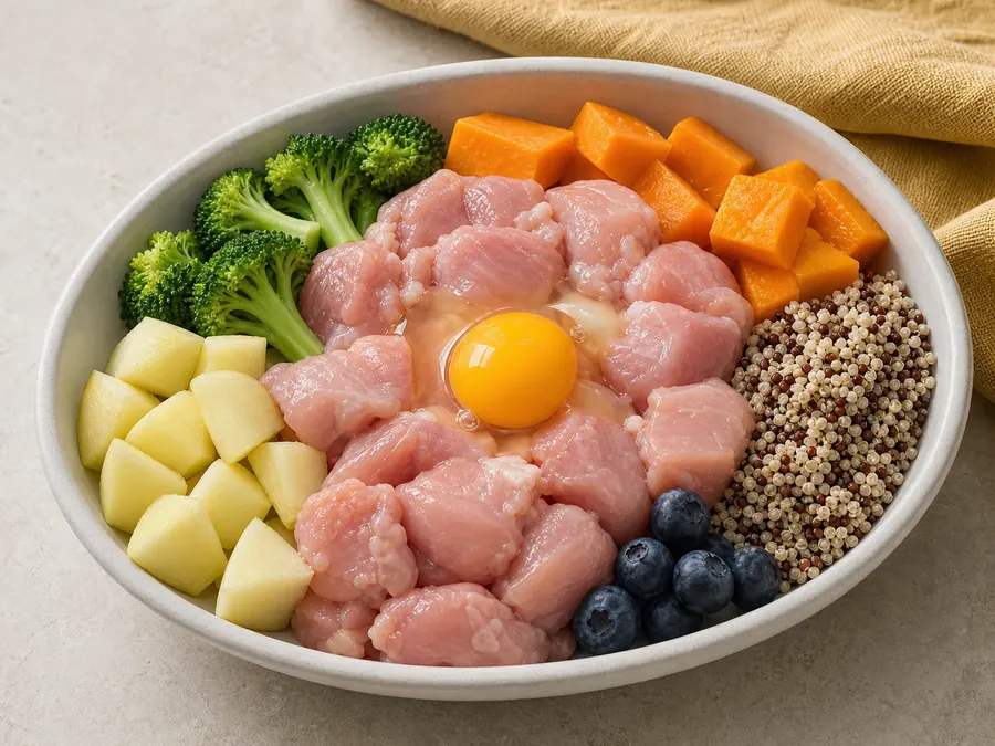 Low-Cost Chicken Thigh Fresh Meal